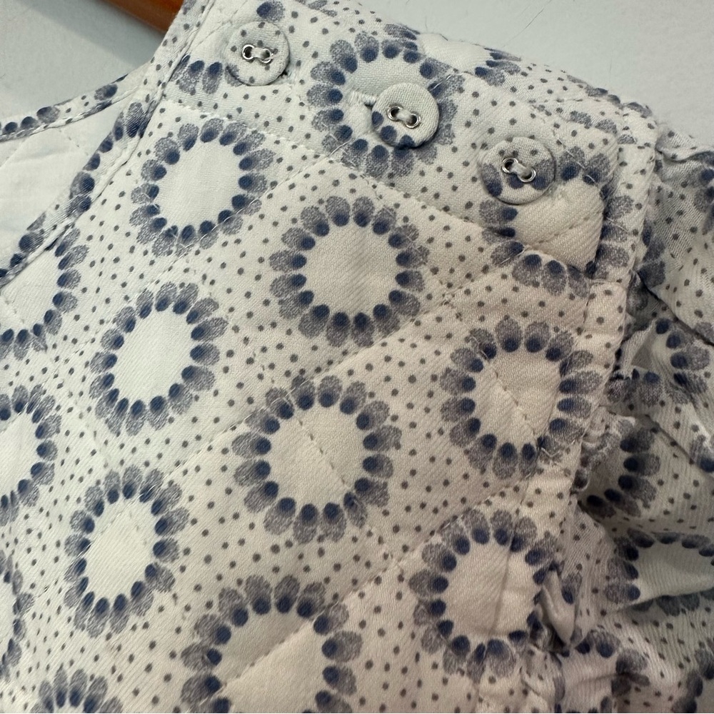 Treasure and Bond Women's Cropped Cotton Eyelet top - Picture 3 of 6